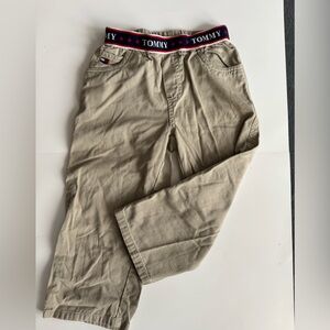 Tommy Hilfiger Khaki Pants with Trim Detail 4T